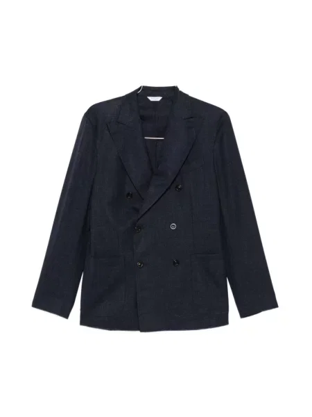 Marynarka Boglioli wełniana niebieska