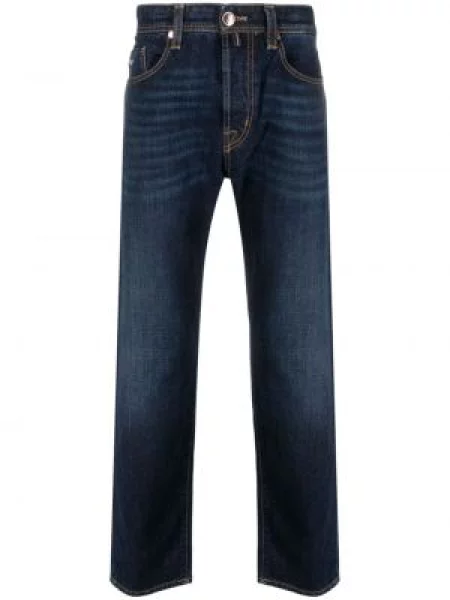 Blugi Sartoria Tramarossa albastru