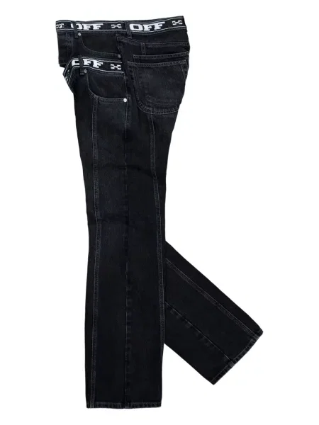 Blugi Off-white alb