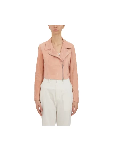 Kurtka skórzana S.w.o.r.d. 6.6.44 beżowa