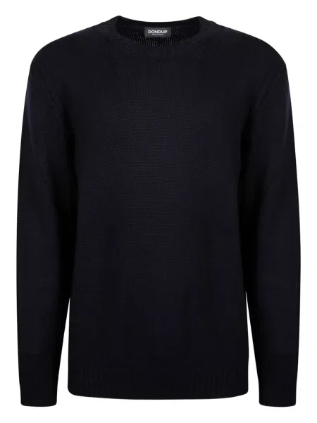 Džemper Dondup s okruglim izrezom plava