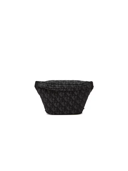 Calvin Klein Jeans Ledvinka Unstructured Monogram Waistbag černá