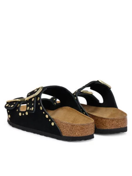Šlepetės Birkenstock Arizona Rivet juoda