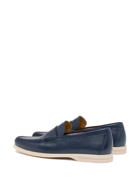 Pantofi loafer Bally din piele albastru
