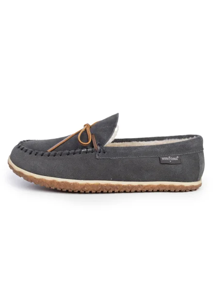 Minnetonka Mocasini Taft închis gri