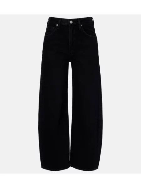 Cropp blugi Agolde negru