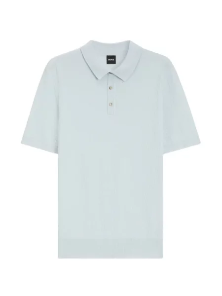 Scurt tricou polo Boss albastru