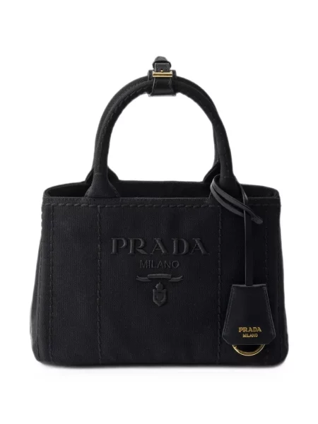 Geantă Prada din canvas negru