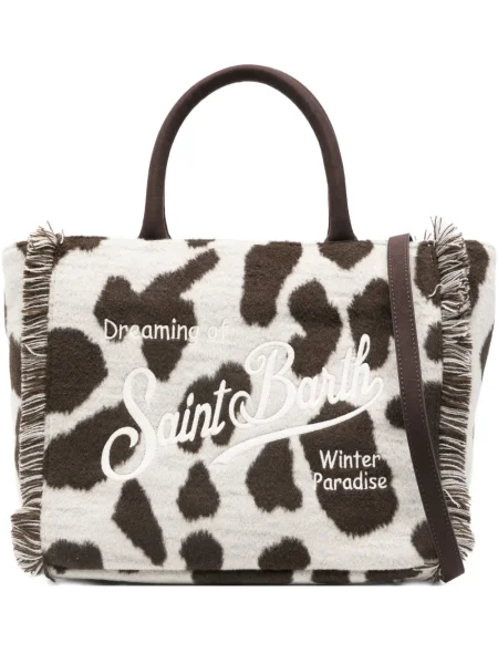 Geantă Mc2 Saint Barth alb