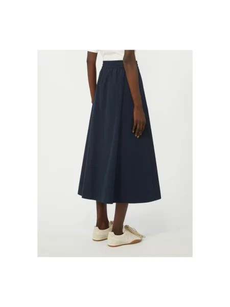 Spódnica midi Weekend Max Mara niebieska