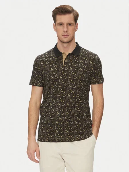 Polo majica JOOP! Jeans rjava