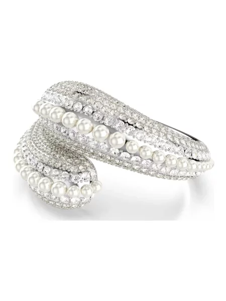 Bransoletka Swarovski szara