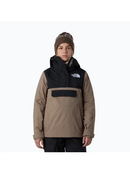 Дамско ски яке The North Face Driftview Anorak mocha brown/black черно