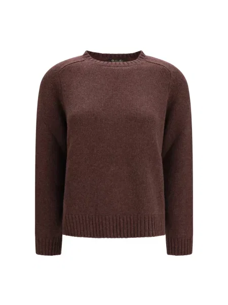 Sweter Loro Piana fioletowy