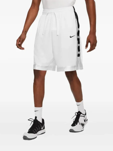 Krátké fleecové kraťasy Nike s potiskem žluté