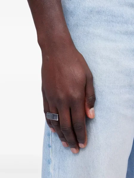 Inel Mm6 Maison Margiela argintiu