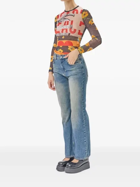 Blugi Moschino Jeans albastru