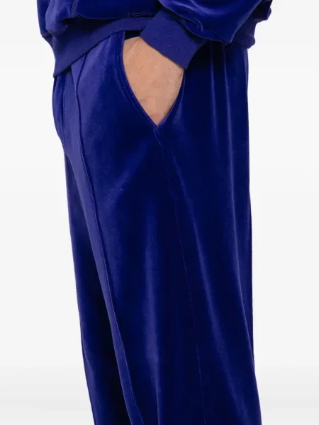 Pantaloni Tom Ford de catifea violet