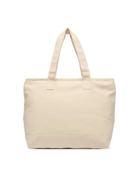 Karl Lagerfeld Nakupovalna torba ESSENTIAL črna / volneno bela