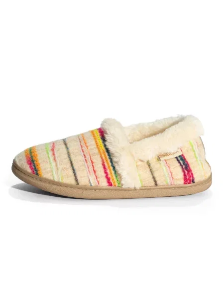 Minnetonka Papuci de casă Dina / verde / portocaliu / roz bej