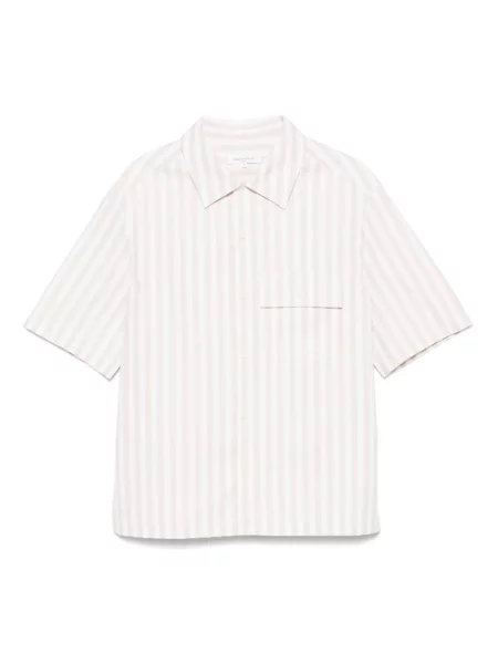 Krátká košile Maison Kitsuné bílá