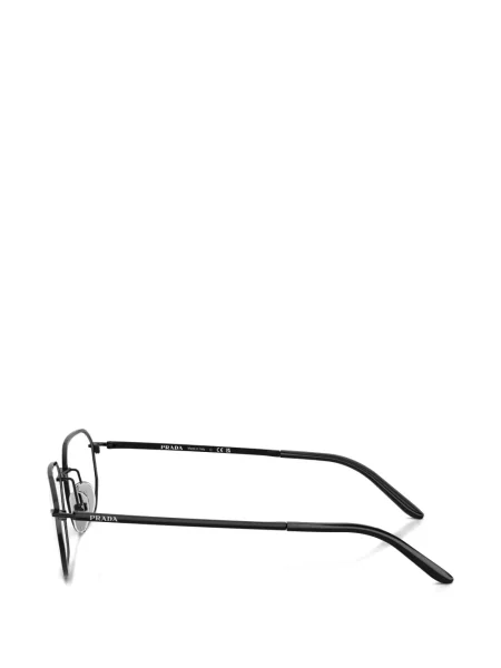 Ochelari de soare pătrați Prada Eyewear negru