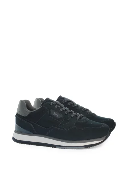 Sneakerși Harmont & Blaine cu autograf albastru