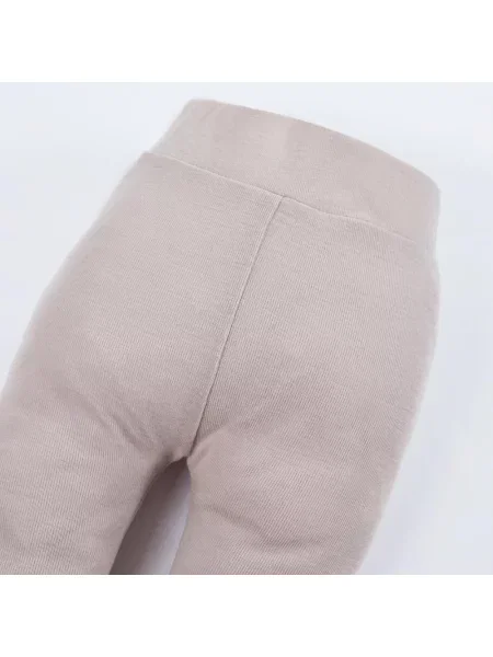 Legginsy dziecięce Eevi brązowe