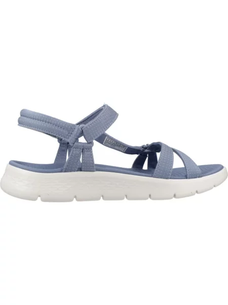 Sandały SKECHERS GO WALK FLEX SANDAL niebieski