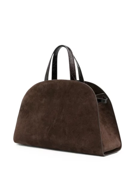 Geantă shopper Tory Burch maro