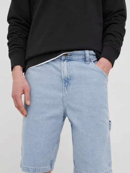 Дънкови къси панталони Dickies мъжко синьо