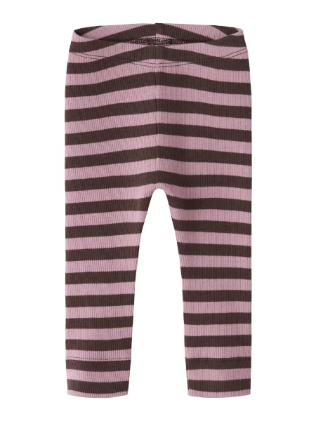 NAME IT Leggings NBNBanio maro închis / deschis roz