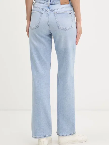 Tommy Jeans jeansy straight niebieskie