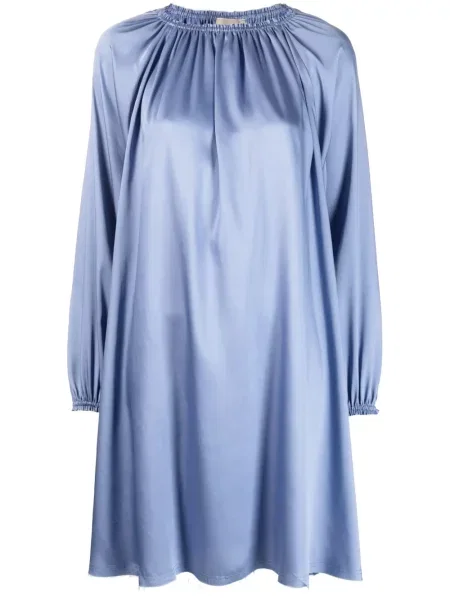 Rochie maxi Blanca Vita lungă de costum albastru