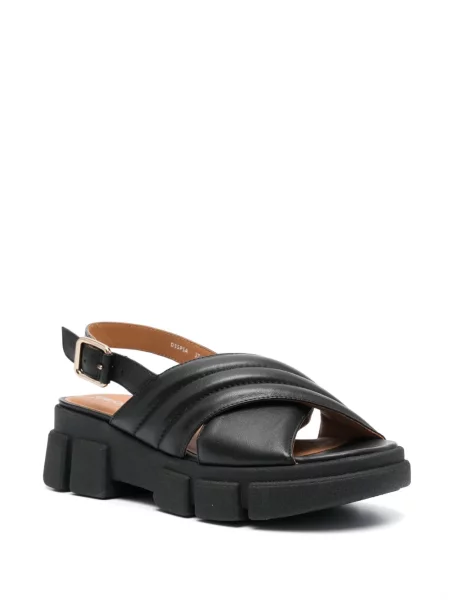 Sandale Geox din piele negru