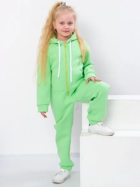 Дитячий Комбінезон Носи своє бавовна/поліестер зелений