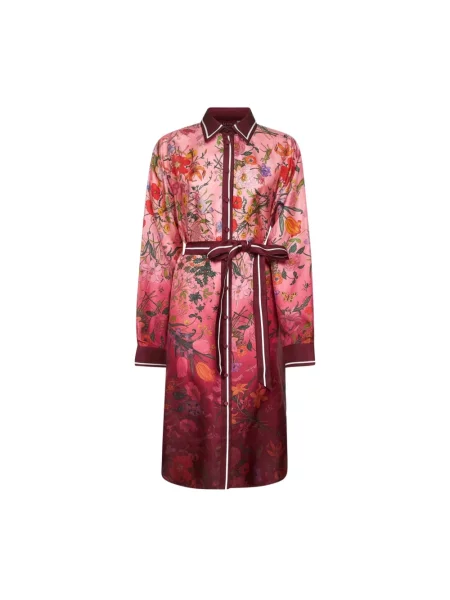Sukienka koszulowa Gucci czerwona