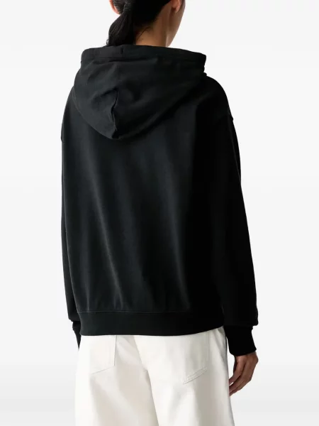 Hanorac cu glugă Converse negru