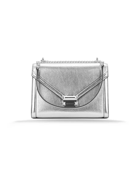 Body Michael Kors skórzany szary