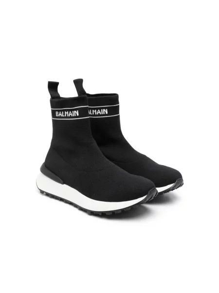 Sneakersy dziecięce Balmain czarne