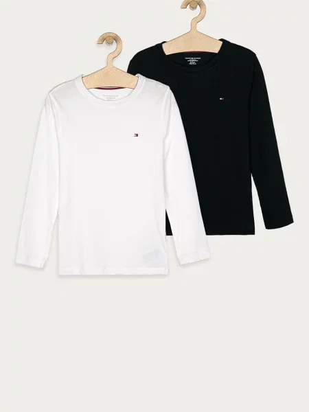Tommy Hilfiger Dječja majica dugih rukava cm bijela