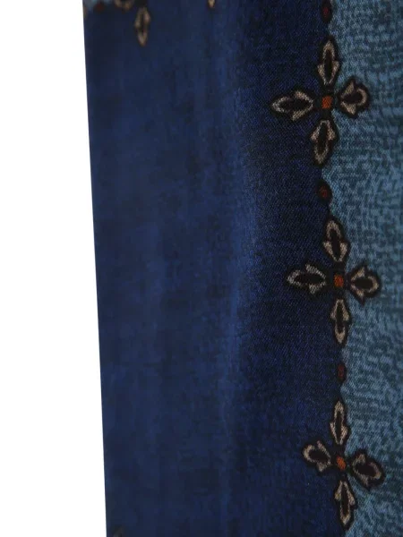 Fular Dell'oglio cu franjuri cu model paisley