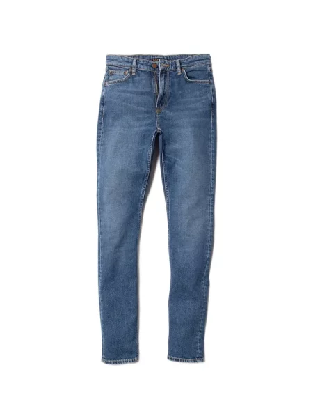 Blugi Nudie Jeans albastru