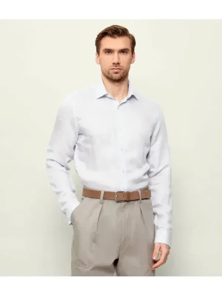 Calvin Klein De in cămașă albastru