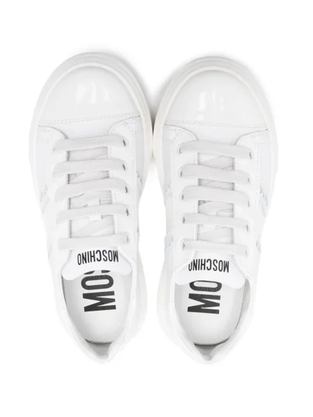 Sneakersy dziecięce Moschino białe