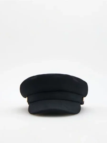 Căciulă Reserved de lână negru