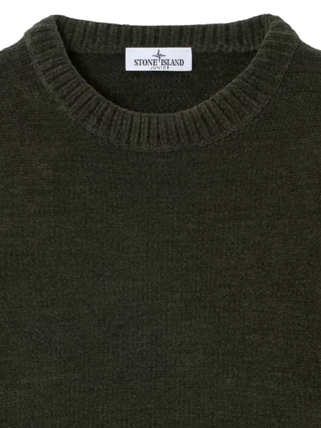 Sweter dziecięcy Stone Island zielony