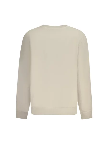 Bluza z nadrukiem Calvin Klein Jeans beżowa