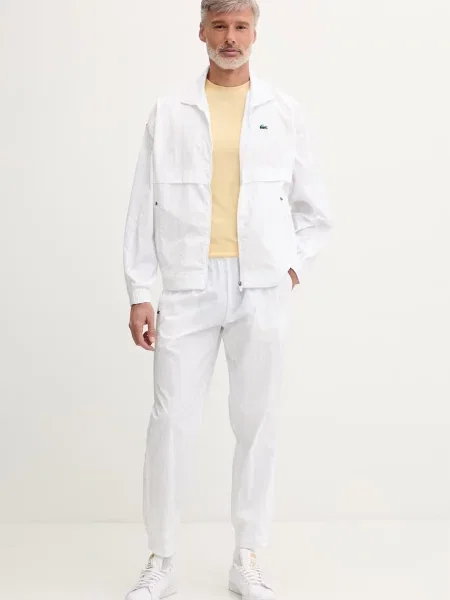 Lacoste komplet dresowy x Novak Djokovic biały