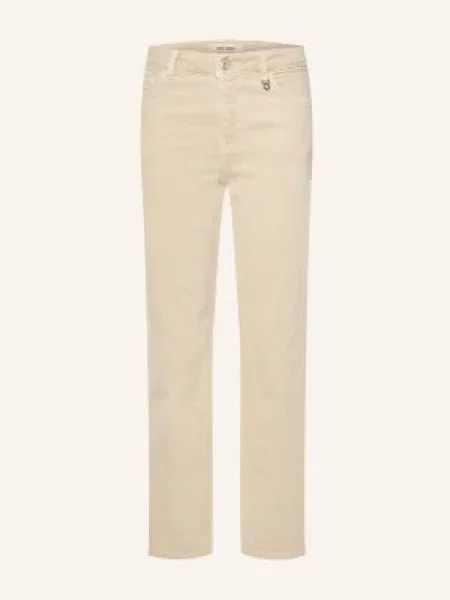 Mos Mosh Rovné Džíny Mmcolorado oxford tan hnědé